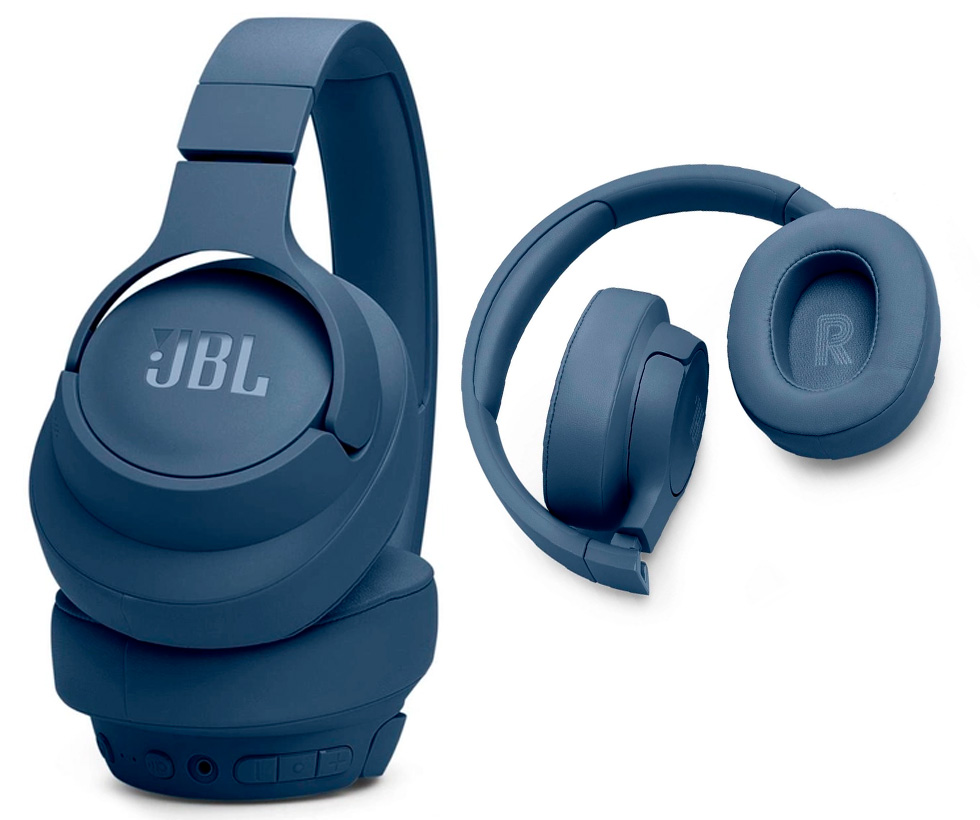 Căști JBL Tune 770NC Blue Fara fir / Home and Office / Blue photo 5